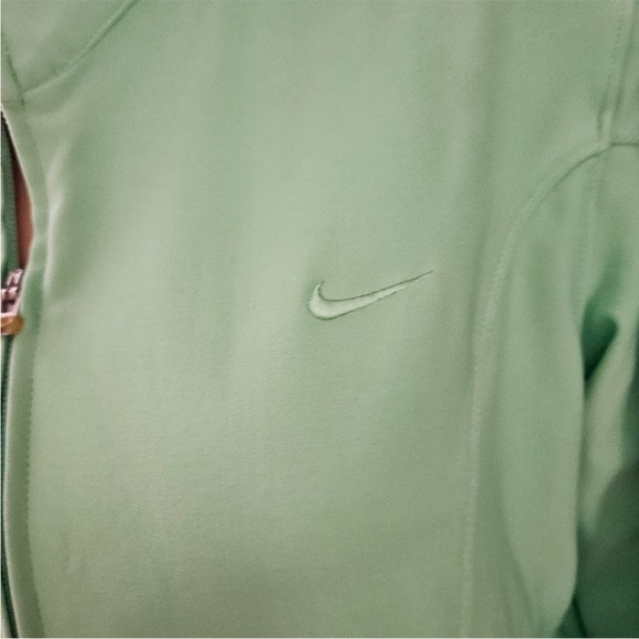 Nike sweatshirt Youth Large green zip up jacket - Picture 4 of 13